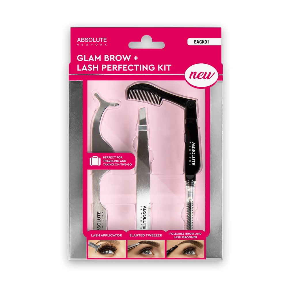Absolute New York Glam Brow + Lash Perfecting Kit