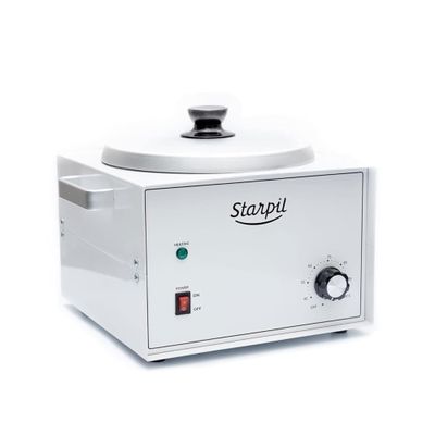 Starpil Wax Pot Warmer Professional for Hair Removal - Electric Hard Wax Beads Heater 5lb Capacity - Large Single Wax Warmer - Esthetician Supplies for Waxing Salon.