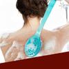 Bath Shower Back Brush,CONSTR Household Cleaning ToolsLong Handled Body Bath Shower Back Brush Scrubber Massager Skin Cleaning Tool - Green view 4