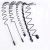 Fodattm Set of 5 Black Flexible Wavy Comb Headband Hairband Headwear Men and Women Metal Hair Band Hair Hoop (A#) view 2