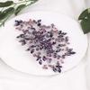 Aimimier Bridal Purple Crystal Hair Comb Amethyst Hair Piece Wedding Hair Accessories for Women and Girls (Purple) view 3