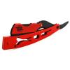 Amazing Design Straight Edge Barber Shaving Razor - Red and Black - Free Blades view 2