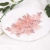 Aimimier Comb - Pink Crystal Hair Comb, Rose gold, for Women and Girls, Wedding Hair Accessories view 2