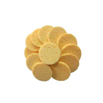20pcs Face Cotton Pads Compressed Facial Sponges Natural Sponge Face Cleansing Puff Face Sponges Round Cotton Pads Eye Makeup Pads Exfoliating Facial Sponges Deep The Face Africa