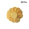 20pcs Face Cotton Pads Compressed Facial Sponges Natural Sponge Face Cleansing Puff Face Sponges Round Cotton Pads Eye Makeup Pads Exfoliating Facial Sponges Deep The Face Africa view 2
