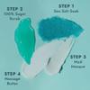 VOESH Pedi in a Box 4 Step Ocean Refresh - 3 Pack, At-Home Pedicure Treatment, Spa Pedicure, Foot Spa, Foot Soak, Foot Scrub, DIY Pedi, Pedicure Set view 4