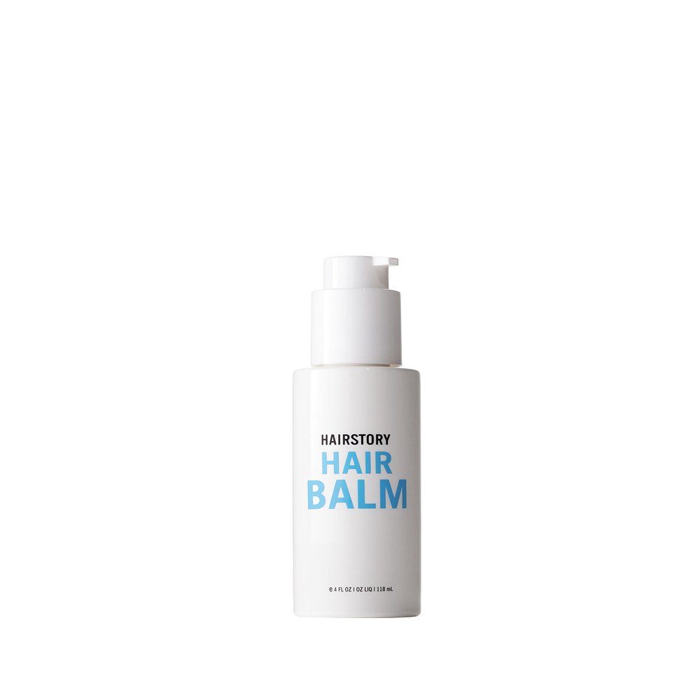 Hairstory Hair Balm, Moisturizing Air Dry Lotion, Leave In Conditioner Cream for All Hair Types, Adds Softness & Shine, Smooths Frizz, Defines Waves & Curls, 4oz