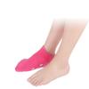 2 Pairs Women Men Moisturizing Gel Socks for Soften Cracked Skin Non-Skid Soft Cotton Gripper Socks Spa Moisturizing Socks Feet Care Treatment (Rose red) view 3