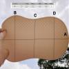 2PS Lightweight Foam Hip Pads Padded Hip Sponge Hip Pad (Black Self-Adhesive, L) view 3