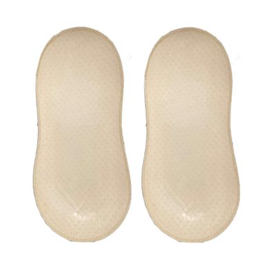 BIMEI 2PS Lightweight Foam Hip Pads Padded Hip Sponge Hip Pad (Beige Self-Adhesive, S)