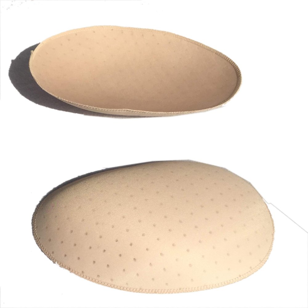2PS Lightweight Foam Hip Pads Padded Hip Sponge Hip Pad (Beige, L)