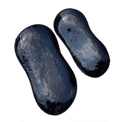2PS Lightweight Foam Hip Pads Padded Hip Sponge Hip Pad (Black Self-Adhesive, S)