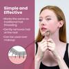 Lindo Twist-N-Roll Tweezer - Spring Facial Hair Removal Tool, Natural Threading, Stainless Steel, Remove Unwanted Hair on Upper Lip, Chin, Cheek, and Neck (Pink) view 2