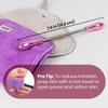 Lindo Twist-N-Roll Tweezer - Spring Facial Hair Removal Tool, Natural Threading, Stainless Steel, Remove Unwanted Hair on Upper Lip, Chin, Cheek, and Neck (Pink) view 4