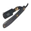 Cut Throat Folding Knife Straight Edge Multi-Purpose Shaving Razor in Stylish Updated Design  Barbershop Professional Level Straight Edge Razor  Full Double Edge Blade Holder  Light and Durable view 2