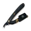 Cut Throat Folding Knife Straight Edge Multi-Purpose Shaving Razor in Stylish Updated Design  Barbershop Professional Level Straight Edge Razor  Full Double Edge Blade Holder  Light and Durable view 3