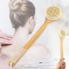1pc Back Brush Bath Brush Shower Brush Bristle Brush Bathing Brush Back Scrubber view 2