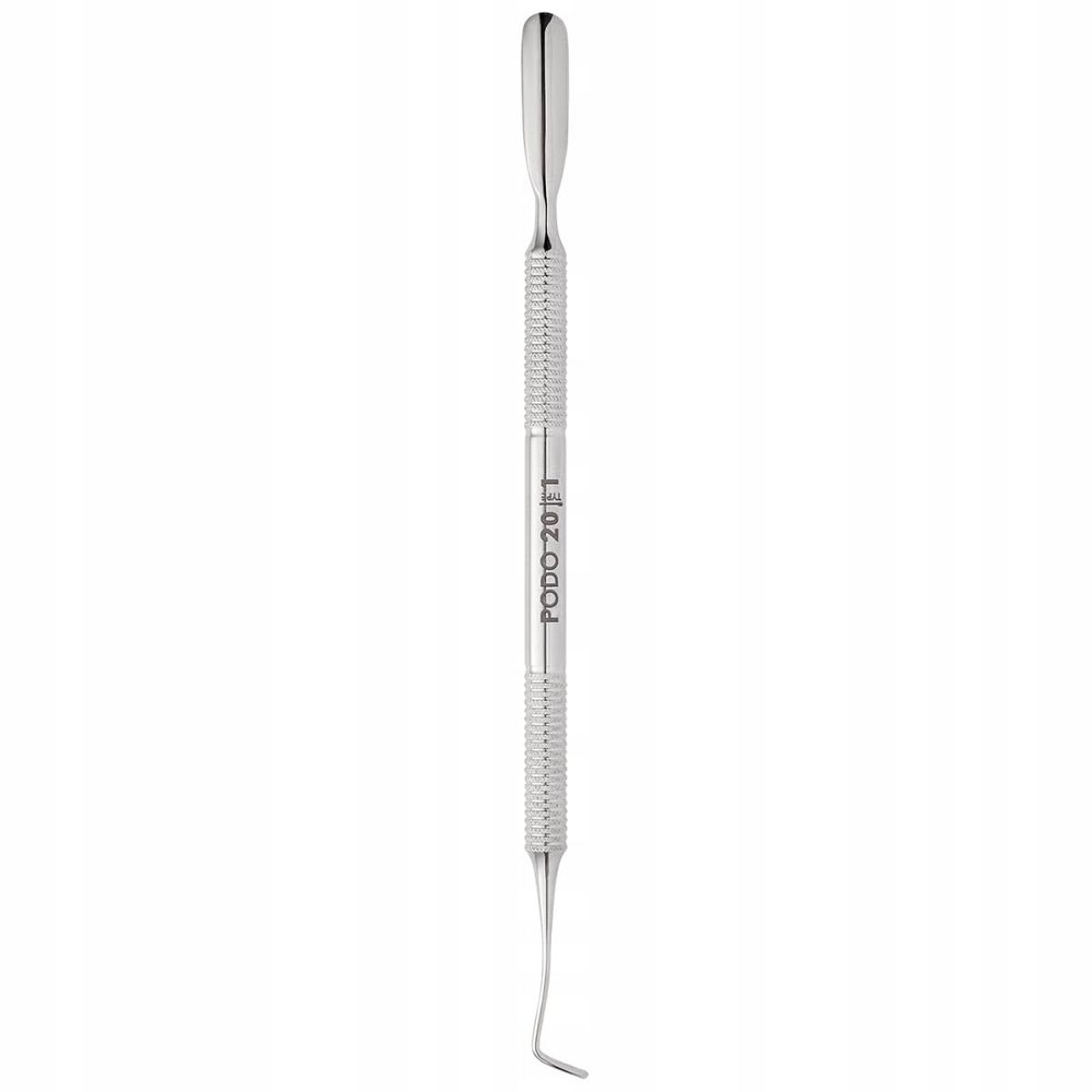 Staleks Podo 20 Type 1 Double-Ended Podology Curette & Rounded Pusher  Tool for Pterygium and Callus Removal