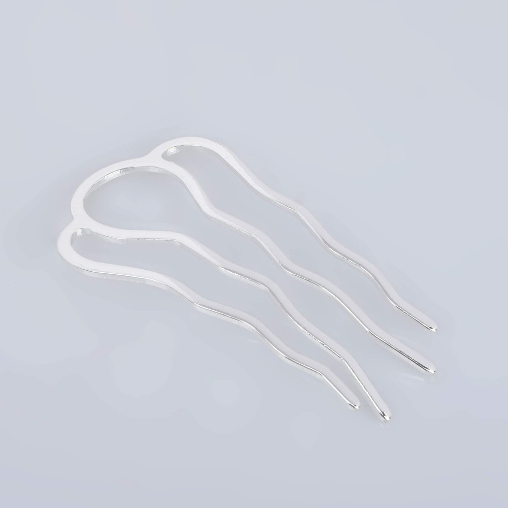 5pcs 34 * 60mm Brass Hair Pins, Brass Hair Forks, Metal Holder Pin, Stocking Stuffer, Pair Brass Hair Pins, silver