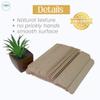 Essenavita Large wooden wax sticks 100 pack 6" x 3/4" body hair removal waxing applicators birchwood wood view 4