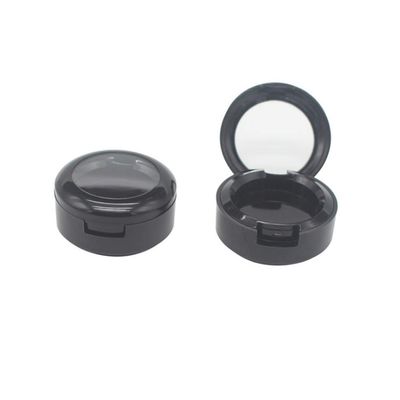 AKOAK 2 Pcs 26mm Round Inner Diameter Monochrome Eye Shadow Box, Reusable, Can be Used for Blusher Box,Eye Shadow Empty Box