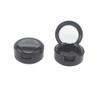 AKOAK 2 Pcs 26mm Round Inner Diameter Monochrome Eye Shadow Box, Reusable, Can be Used for Blusher Box,Eye Shadow Empty Box view 1