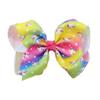 8Pcs 8Inches Large Hair Bow Clip Children's Easter Bow Headdress Hair Clip Baby Hairpin Hair Clamps Hair Buckle for Baby Girls Teens Toddlers, Color Random view 4