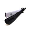 Cool Design Black and White Plastic Straight Edge All Purpose Shaver - Double Edge Blade Holder With Sliding Opener view 1