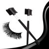 AKOAK 2 Pcs/Set Double-headed Eyelash Comb Grafting Eyelash Auxiliary Tools, Suitable for Combing Eyebrows and Eyelashes view 1
