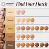 Mineral Fusion Full Coverage Foundation, Liquid Foundation - Neutral 3- Medium Complexion w/Neutral Undertones, Lightweight Matte Finish, Up to 12 Hr Hydration, Hypoallergenic & Vegan, 1 fl. oz view 3