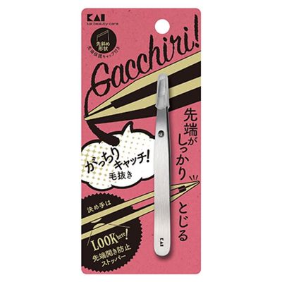 Kai Catch Tweezers (Silver) 1 piece