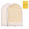 European M6 Loofah Exfoliating Body Scrubber Mitt  Dual-Sided Natural Egyptian Luffa Glove for Shower & Bath | Large Size Organic Loofah Sponge for Deep Body Cleansing | for Women & Men view 1