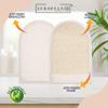 European M6 Loofah Exfoliating Body Scrubber Mitt  Dual-Sided Natural Egyptian Luffa Glove for Shower & Bath | Large Size Organic Loofah Sponge for Deep Body Cleansing | for Women & Men view 4