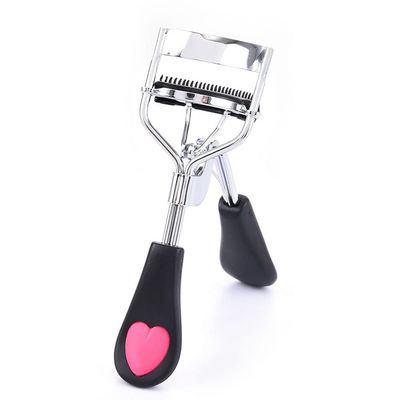 AKOAK 1 Pack Curl Eyelash Curler Stainless Steel Heart Handle Eyelashes Curling Clip Lashes Cosmetic Accessories Makeup Tools for Women