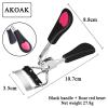 AKOAK 1 Pack Curl Eyelash Curler Stainless Steel Heart Handle Eyelashes Curling Clip Lashes Cosmetic Accessories Makeup Tools for Women view 2