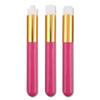 AKOAK 3 Pieces Eyelash Cleaning Brush, Blackhead Removal Cleaning Brush, Makeup Remover Tool, Deep Cleaning, Eyelash Extension, Facial Cleaning Brush (Pink) view 1