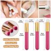AKOAK 3 Pieces Eyelash Cleaning Brush, Blackhead Removal Cleaning Brush, Makeup Remover Tool, Deep Cleaning, Eyelash Extension, Facial Cleaning Brush (Pink) view 2
