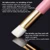AKOAK 3 Pieces Eyelash Cleaning Brush, Blackhead Removal Cleaning Brush, Makeup Remover Tool, Deep Cleaning, Eyelash Extension, Facial Cleaning Brush (Pink) view 4