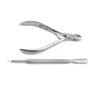 AAProTools Cuticle Pusher Remover with Nipper Stainless Steel Manicuring Nail Art Tool Set #4 view 1