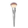 AKOAK 1 Count Large Foundation Brush, Blush Brush, Makeup Brush, Perfect Mix of Liquid, Cream and Flawless Powder, Concealer, Beauty Makeup Tool (Silver) view 1