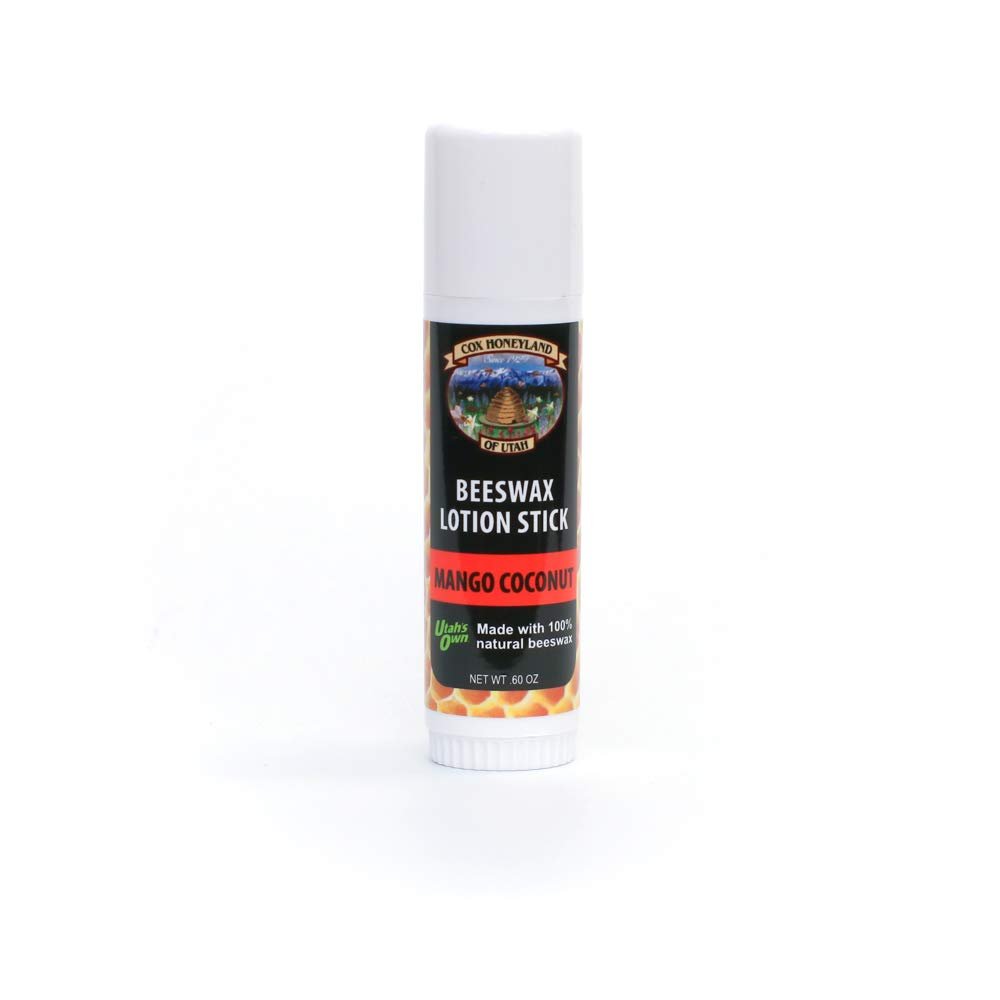 Cox Honeyland and Gifts Mango Coconut Beeswax Lotion Stick