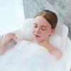 AEROiVi Full Body Bath Pillow with Lumbar Pillow Bathtub Cushion with 14 Suction Cups 3D Air Mesh Fit Any Tub Luxury Bathroom Accessories view 3
