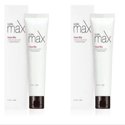 Elabore 2 Pack Global MAX - Freeze Wax Cire Coiffante (6.76 fl.oz / 200ml)