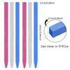 Mudder 12 Pcs Pumice Stone Nail File Pumice Stone Cuticle Pusher Cuticle File Pumices Stick for Fingernail Toenail Home Salon Buffing Tools view 2