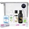 Convenience Kits international 10 PC Deluxe Kit, Featuring: Tresemme Hair and Dove Body Travel-Size Products, Silver view 1