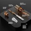 RHEIN Tattoo Cartridge Needles 20pcs 13RM #12 Standard 13 Round Magnum Needle Diameter 0.35mm, 3.5mm M-Taper for Tattoo Artists & Beginners Open Tips EN02-20-OF1213RM view 2