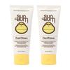 Sun Bum Cool Down Aloe Vera Lotion Vegan With Cocoa Butter To Soothe and Hydrate Sunburn 3 Ounce 2 Pack view 1