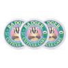 Badger Cuticle Care, 100% Organic Cuticle Cream for Natural Nail Care, Soothe & Restore Dry & Splitting Cuticles, Rich Shea Butter, Light Citrus Scent, .75oz Tin, 3-Pack view 1