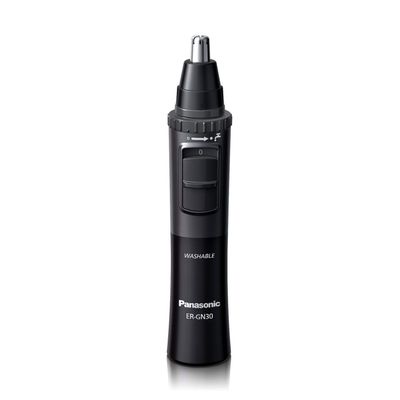 Panasonic Mens Ear and Nose Hair Trimmer, Wet Dry Hypoallergenic Dual Edge Blade - ER-GN30-H