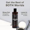 Barrel and Oak Leave In Conditioner Cream for Men, Dual-Use Styling Cream & Hair Conditioner, Restores Dry Hair, Adds Shine & Control, Bourbon Cedar Scent, Vegan Gifts for Men, 16 oz view 2
